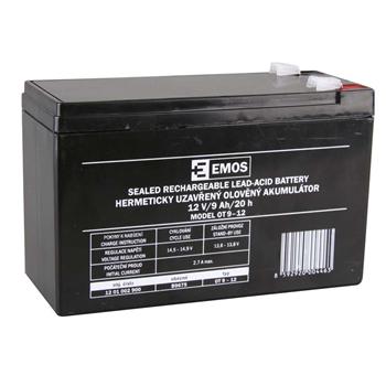 EMOS SLA 12V 9Ah FA-6,3mm 1201002900