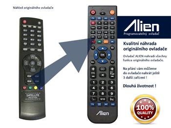 Dálkový ovladač ALIEN AB IPBOX 200 S - náhrada