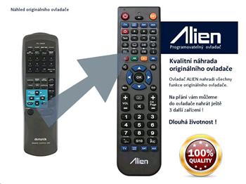 Dálkový ovladač ALIEN AIWA RC-T506