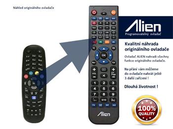 Dálkový ovladač ALIEN AZ BOX ELITE HD - náhrada