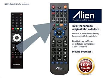 Dálkový ovladač ALIEN Grundig TP8