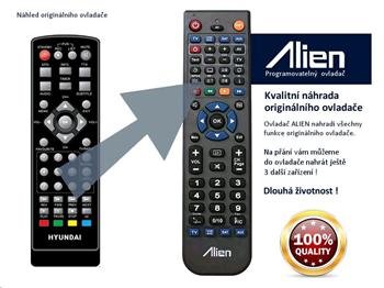 Dálkový ovladač ALIEN HYUNDAI DVB 220 PVR