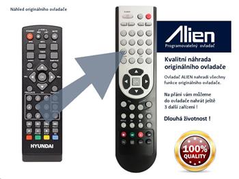 Dálkový ovladač ALIEN STB HYUNDAI DVB 4H331 PVR