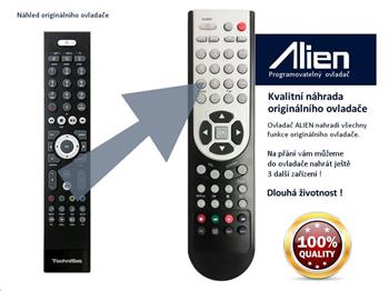 Dálkový ovladač ALIEN STB TechniSat DIGIPAL ISIO HD