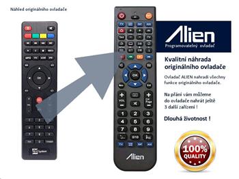 Dálkový ovladač ALIEN TeleSystem TS6808