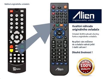 Dálkový ovladač ALIEN TeleSystem WINBOX DT2000