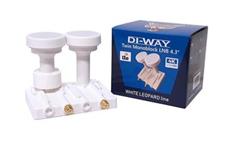 DI-WAY Monoblok Twin 0,1dB 4.3° WHITE LEOPARD LINE