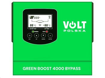 Solární regulátor MPPT VOLT GREEN BOOST 4000 BYPASS 4kW (pro fotovoltaický ohřev vody)
