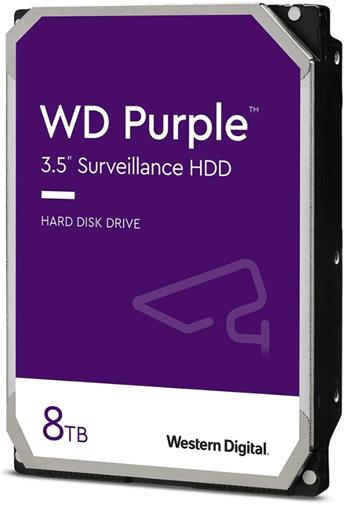 Western Digital PURPLE 3.5" HDD pro kamerové systémy - 8TB CP-PR-158