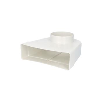 Přechodka - koleno 90° VENTS 823 - 150mm/60x204mm PVC