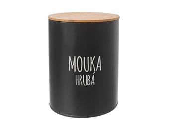 Dóza ORION BLACK Mouka hrubá