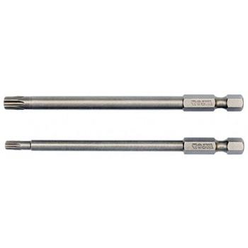 Sada bitů 1/4" 2 ks TORX L=100 mm T20, T30