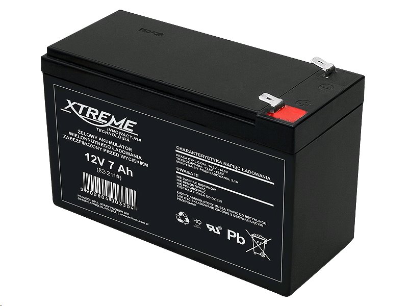 Batéria olovená 12V/7,0Ah Xtreme 82-211 gélový akumulátor