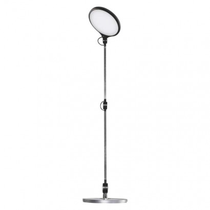 LED stolná lampa KAREN, sivá