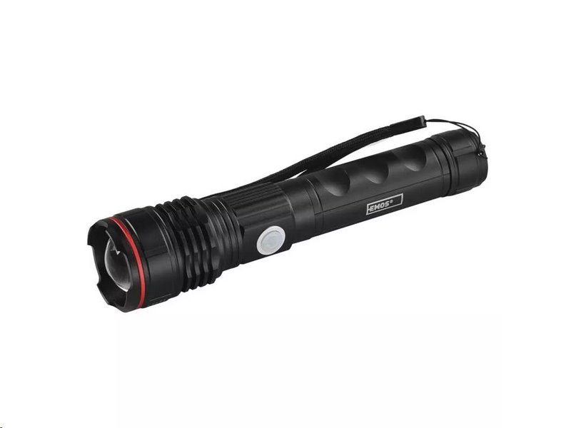 LED nabíjacie kovové svietidlo, 600 lm