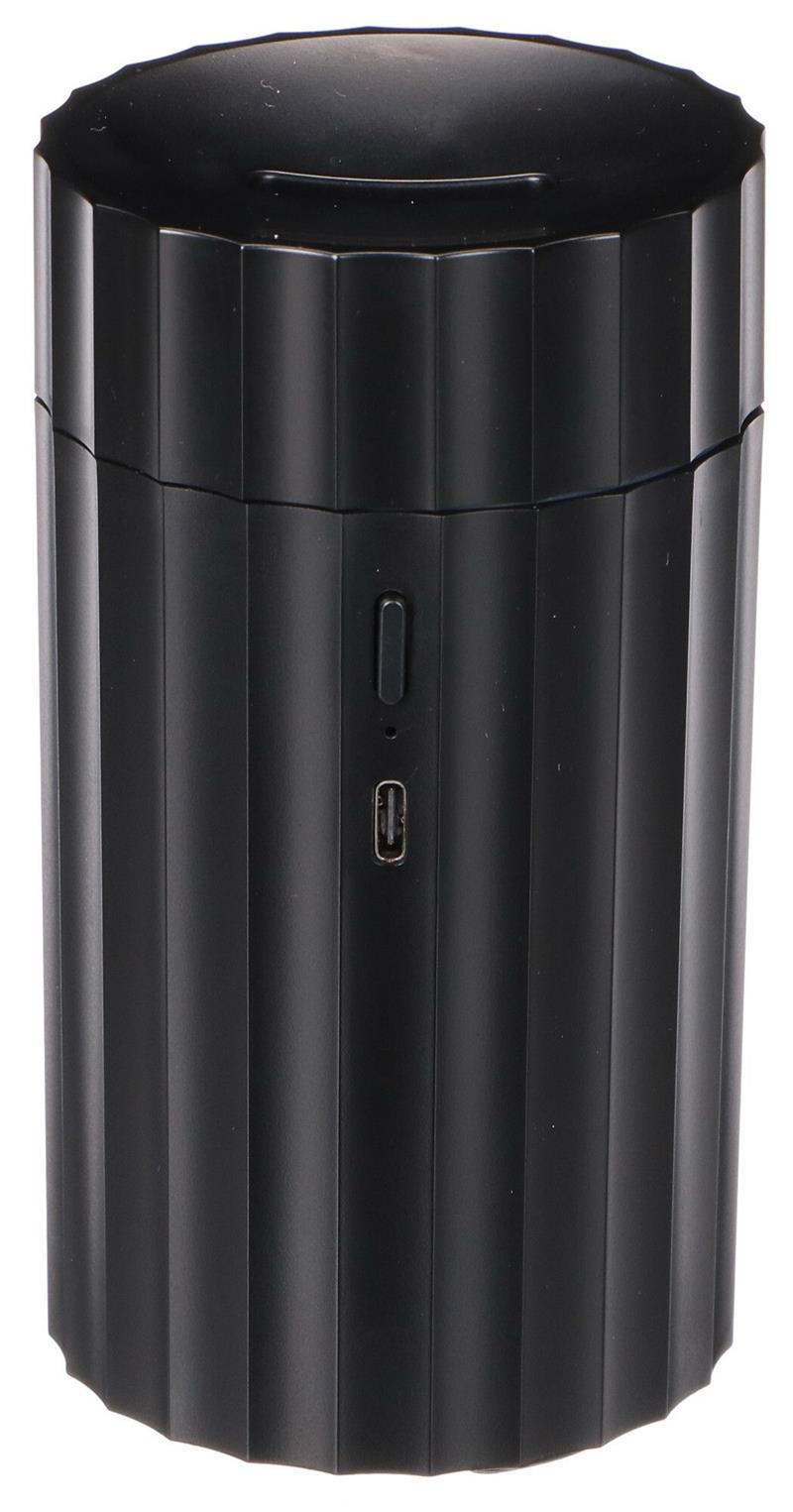 Aroma difuzor Car Flame do auta čierny 100ml, USB-C, do držiaka na pitie SIXTOL