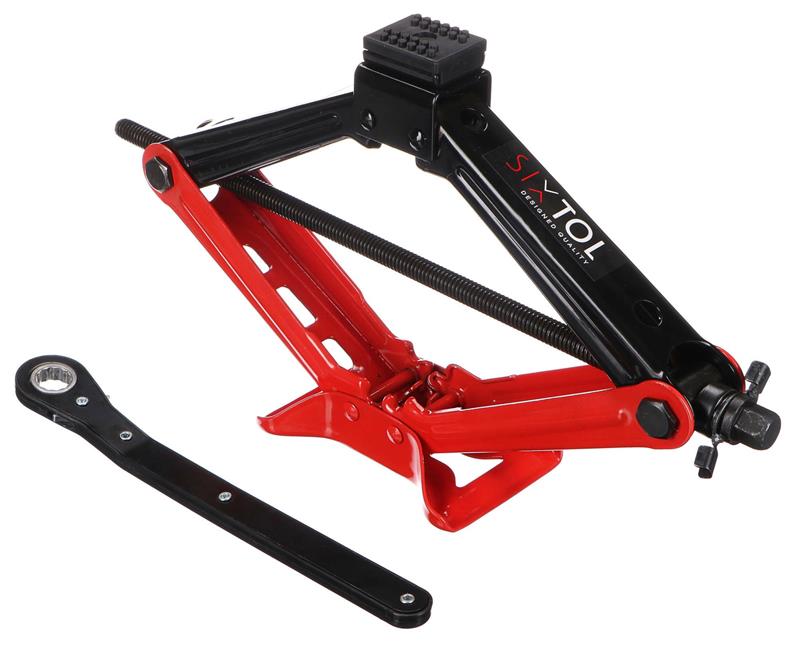 Nožový zdvihák s ráčnou SX SCISSOR JACK 2T SIXTOL