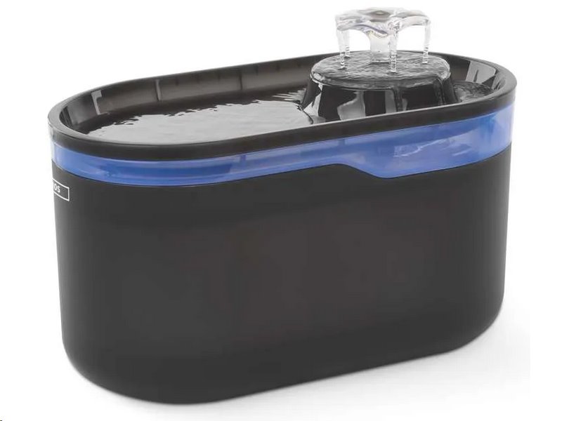 Vodná fontána Pet Care, 2,6 l, sivá