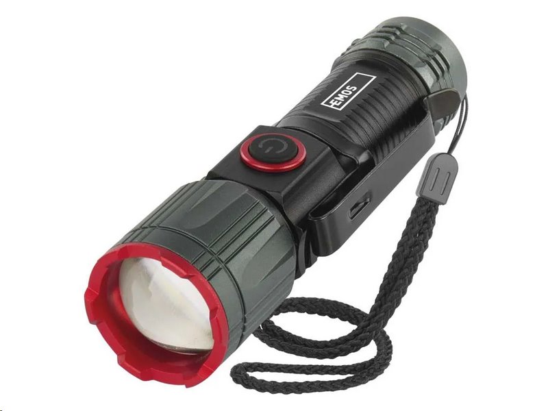 LED nabíjacie kovové svietidlo 300 lm, 700 mAh