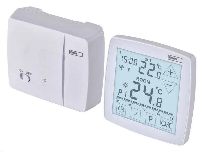 Izbový programovateľný bezdrôtový WiFi GoSmart termostat P56S11