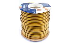 Těsnění do oken a dveří samolepící 9x7,4mm TYP D hnědé 100M