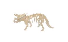 Woodcraft Dřevěné 3D puzzle Triceratops velký 