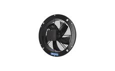 Ventilátor VENTS OVK4E 400 průmyslový, kruhový (průměr příruby 528mm), černý