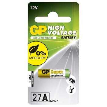 Alkalická speciální baterie GP 27A (blistr 1 kus)