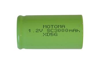 Nabíjecí baterie NiMH SC 1,2V/3000mAh MOTOMA