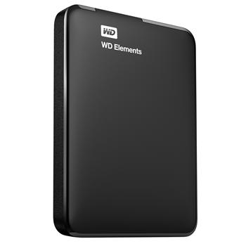 WD Elements Portable/2 TB/HDD/Externí/Černá