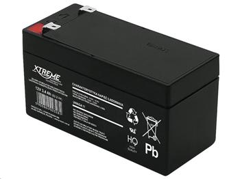 Baterie olověná 12V / 3,4Ah XTREME bezúdržbový akumulátor