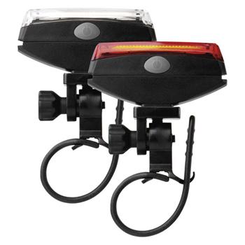 Svítilna na kolo LED COB, SET přední + zadní EMOS P3922