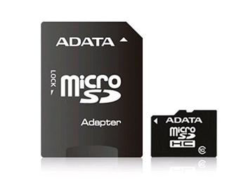 32GB ADATA MicroSDHC Premier class 10 s adaptérem