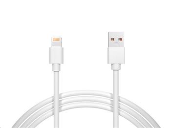 Kabel BLOW 66-076 USB-A 2.0 zástrčka – Apple Lighting, 1.5 m, bílý