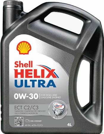 Motorový olej Ultra ECT C2/C3 0W-30 4L SHELL