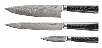 Sada nožů G21 Damascus Premium 3 ks