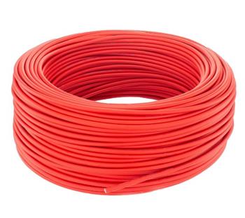 Solární kabel FVE H1Z2Z2-K 1500V, 4mm2, červený 25m
