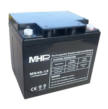 Baterie olověná 12V / 40 Ah MHPower MS40-12
