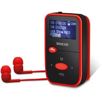 MP3 player SENCOR SFP 4408 RD 8GB
