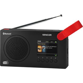 Rádio DAB/FM SENCOR SRD 7757B