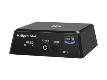 Kruger & Matz BT-1 KM0352 Bluetooth transmitter 2v1 (Apt-X , NFC)