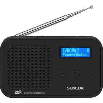 Digitální rádio DAB+/FM SENCOR SRD 7200 B
