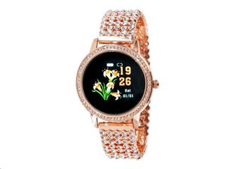 OXE Smart Watch Stone LW20 Rose Gold