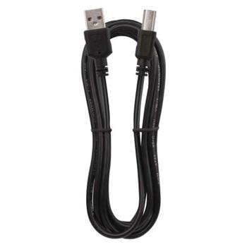 Kabel USB 2.0, A/M – B/M, 2m, černá, EMOS S70202