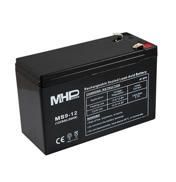 Baterie olověná 12V / 9,0 Ah MHPower MS9-12