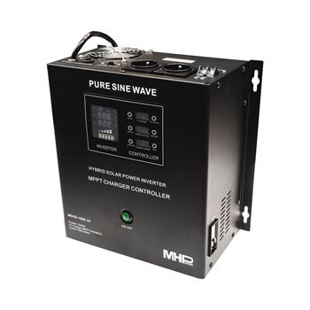 Záložní zdroj MHPower MSKD-1800-24 UPS 1800W 24V čistý sinus solární reg. MPPT