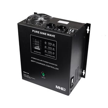 Záložní zdroj MHPower MSKD-1600-12 UPS 1600W 12V čistý sinus solární reg. MPPT