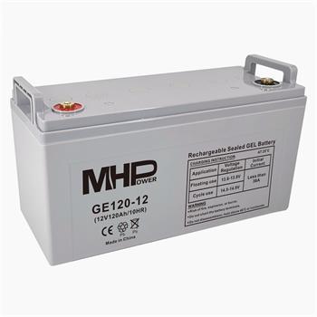 Baterie olověná 12V /120 Ah MHPower GE120-12 GEL