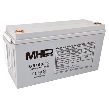 Baterie olověná 12V /150 Ah MHPower GE150-12 GEL