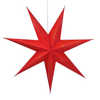 Solight 1V266 LED vánoční dekorace červená hvězda